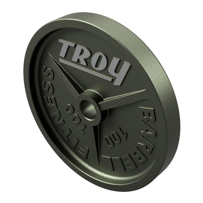 Troy HO High Grade Wide Flanged Olympic Plates
