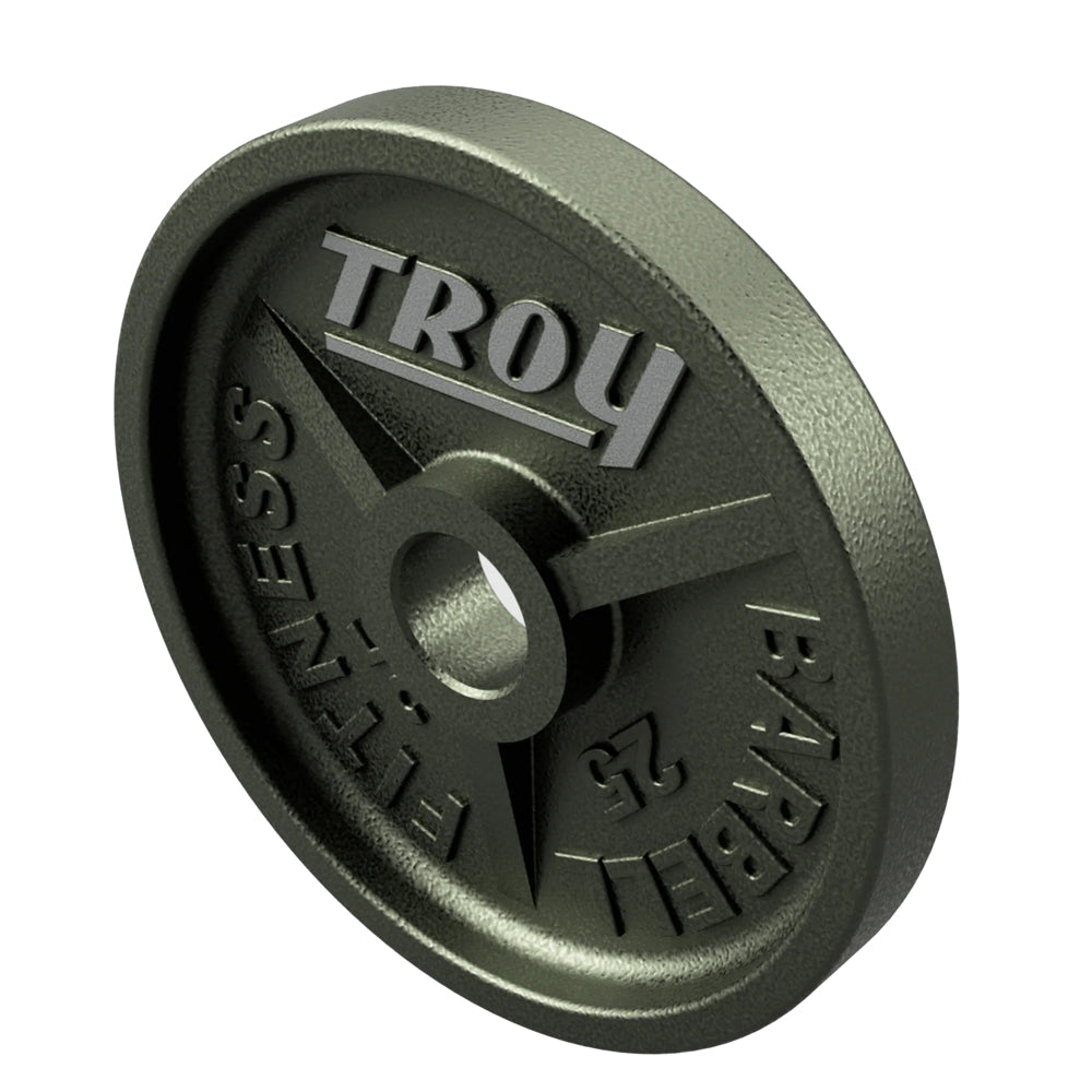 Troy HO High Grade Wide Flanged Olympic Plate Sets