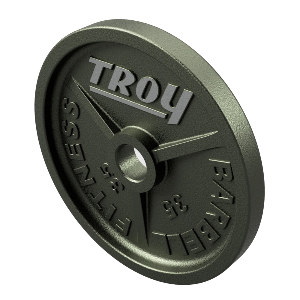 Troy HO High Grade Wide Flanged Olympic Plate Sets
