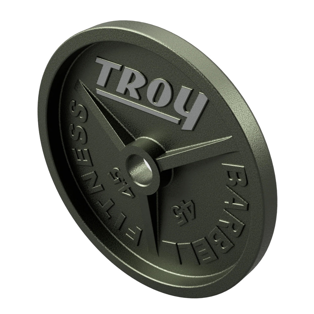 Troy HO High Grade Wide Flanged Olympic Plate Sets