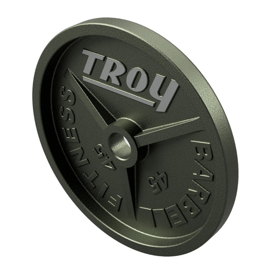 Troy HO High Grade Wide Flanged Olympic Plates