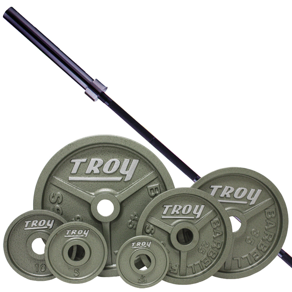 Troy HO High Grade Wide Flanged Olympic Weight Sets