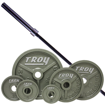 Troy HO High Grade Wide Flanged Olympic Weight Sets