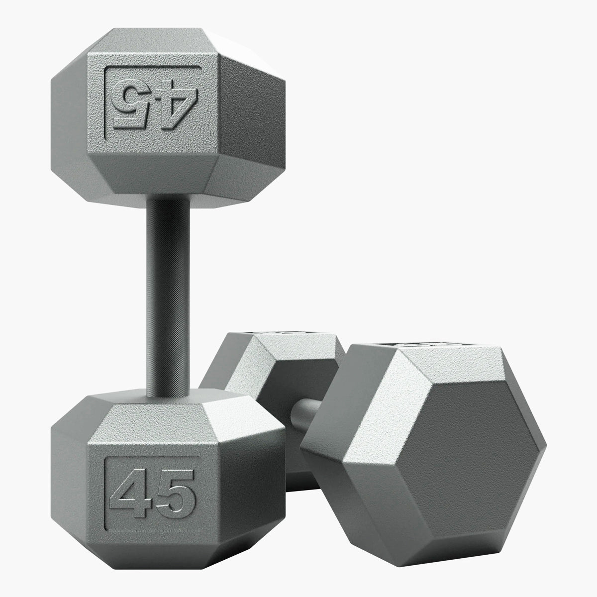 Troy Barbell USA Sports IHD Iron Hex IHD-045 Dumbbell 45 lb.