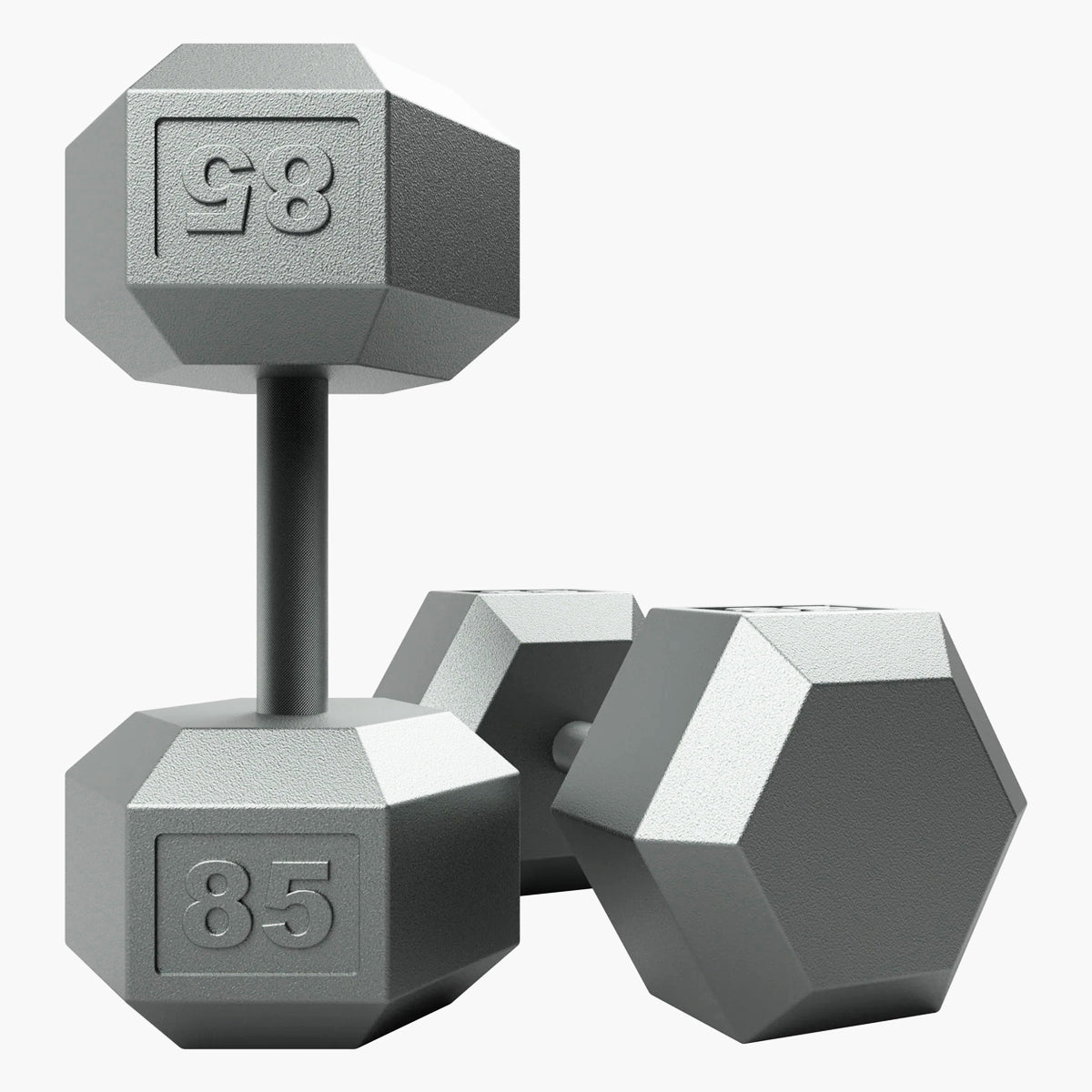 Troy Barbell USA Sports IHD Iron Hex IHD-085 Dumbbell 85 lb.