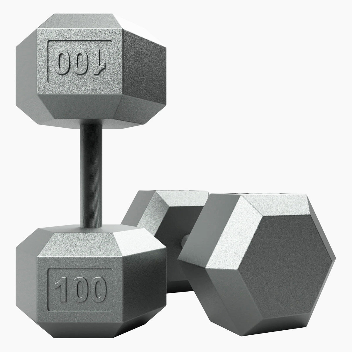 Troy Barbell USA Sports IHD Iron Hex IHD-100 Dumbbell 100 lb.