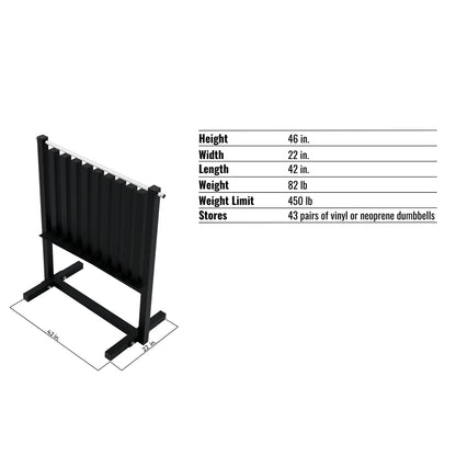 Troy Barbell VTX MDR rack specs.
