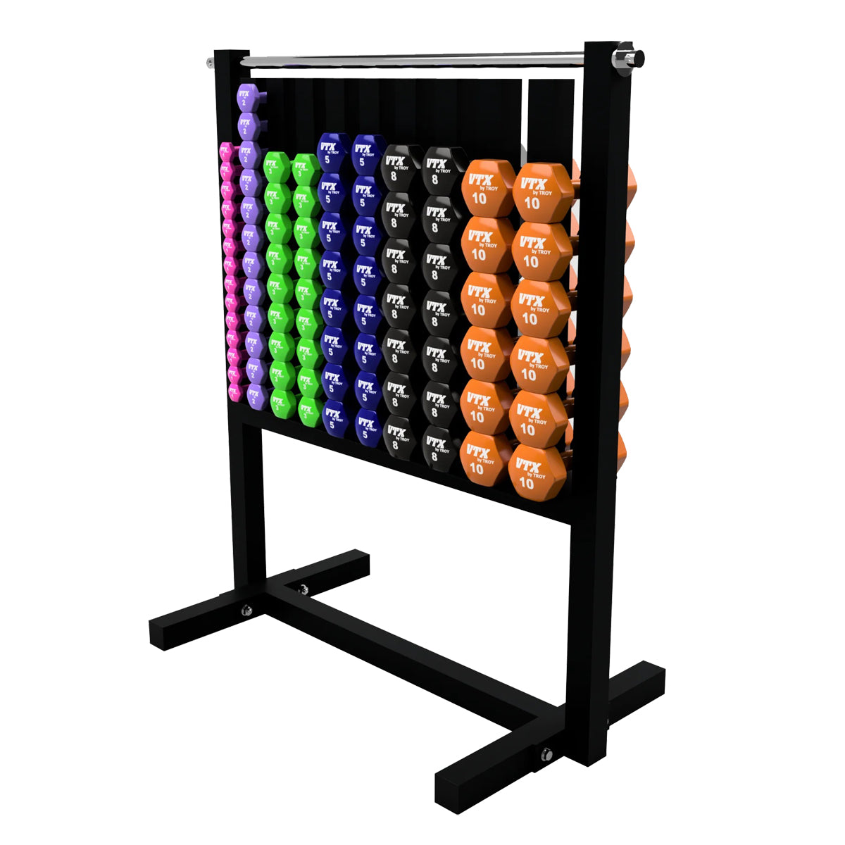 Troy Barbell VTX MDR-VPAC VD Premium Vinyl Dumbbell Aerobic Pack - 1