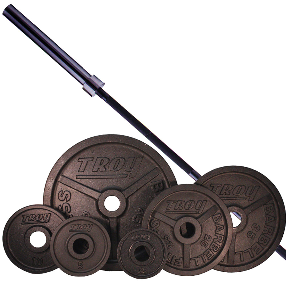 Troy PO Premium Wide Flanged Olympic Weight Sets