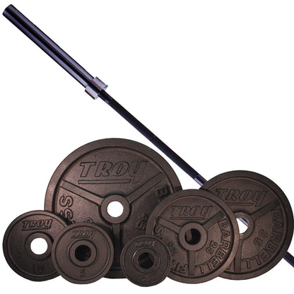 Troy PO Premium Wide Flanged Olympic Weight Sets