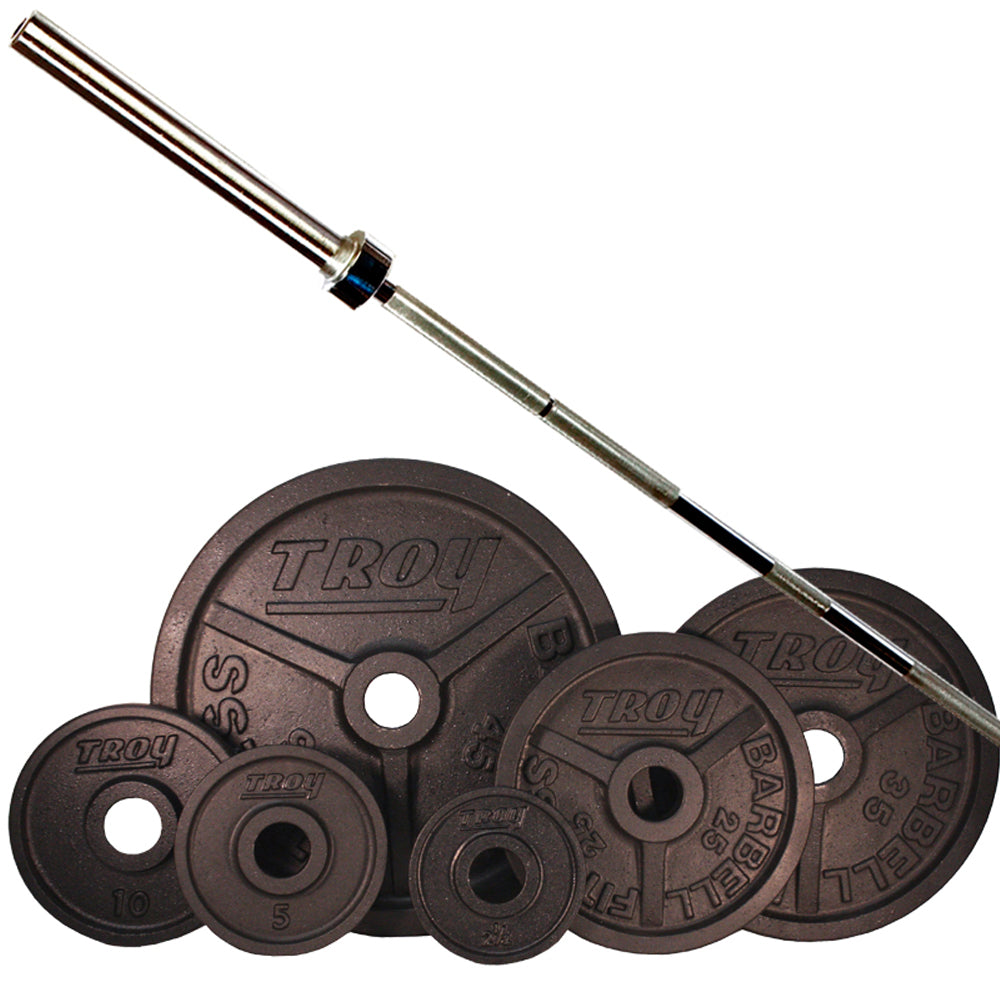 Troy PO Premium Wide Flanged Olympic Weight Sets