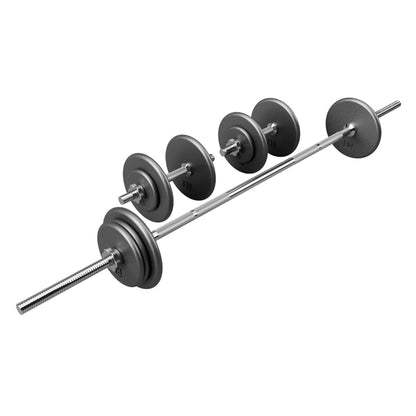 Troy Barbell USA Sports RSS-110 Threaded Bar Gray 110 LB Set
