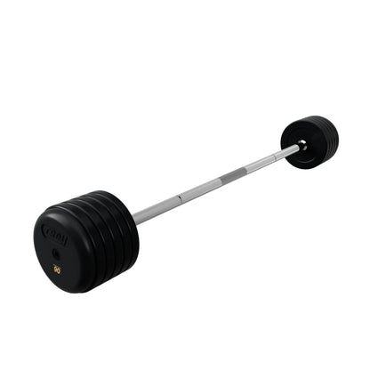 Troy Barbell RUFB 90LB Pro Style Straight Rubber Encased Barbell.