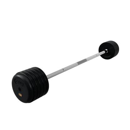 Troy Barbell RUFB 100LB Pro Style Straight Rubber Encased Barbell.