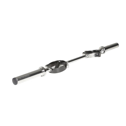 Troy Barbell VTX SBCB-47 SupraBar Curl Bar angle view.