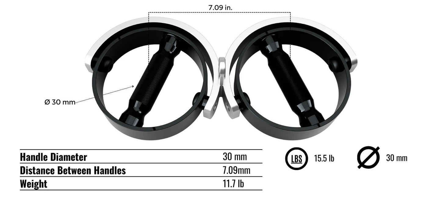 Troy Barbell VTX SBTB-10 SupraBar Butterfly Tri-Bar