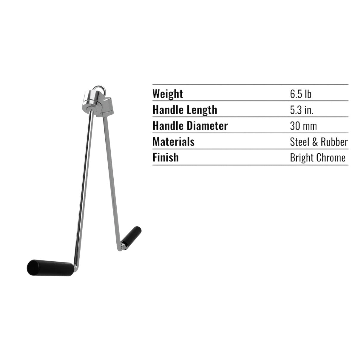 Troy Barbell VTX SPR-22 SupraBar Spreader Bar Specifications.