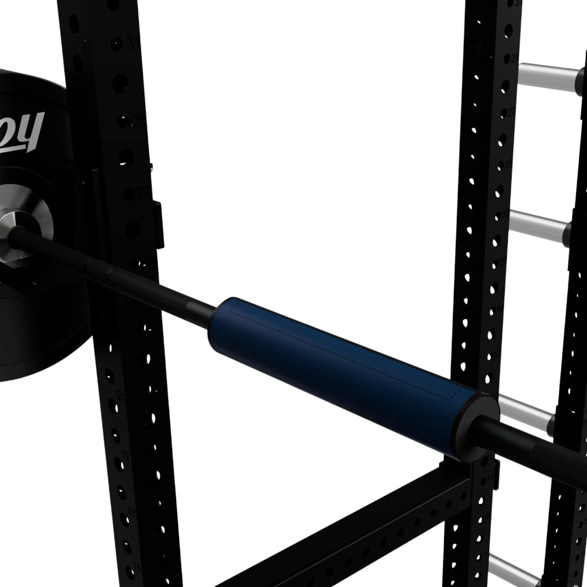 Troy Barbell TBPAD Commercial Grade Bar Pad on a weight rack