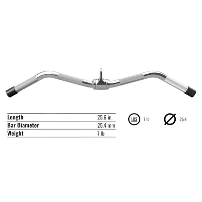 Troy Barbell TCB-28S Multi-Purpose Deluxe Curl Bar Specifications.
