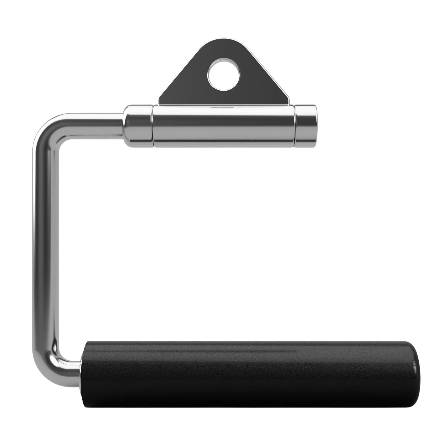 Troy Barbell TCCH-R Revolving Stirrup Handle with Rubber Grip front view.