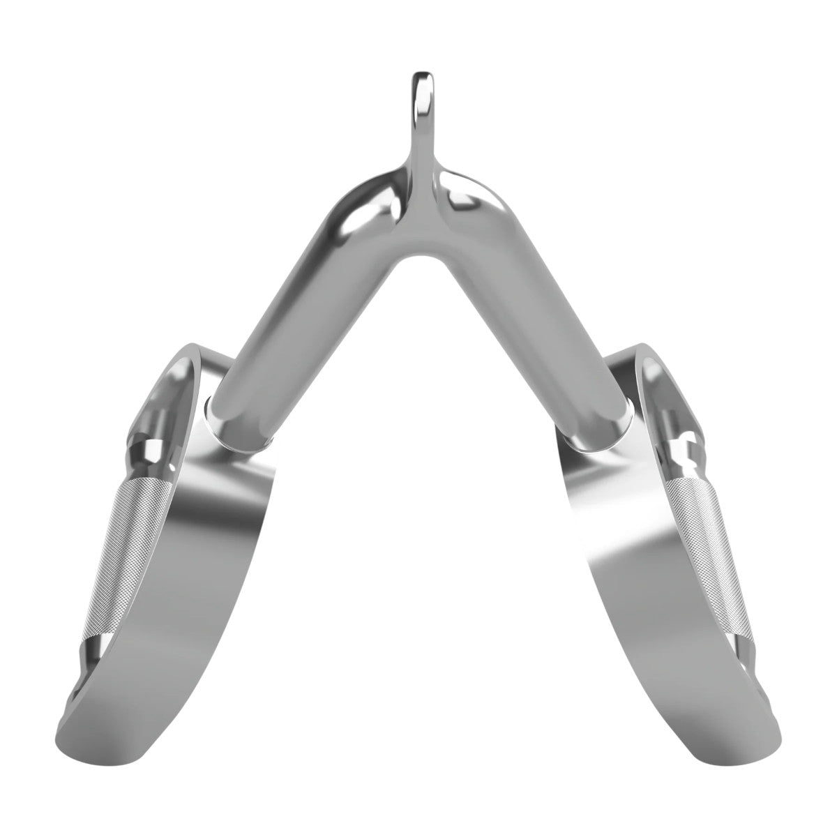 Troy Barbell TDSH Double Stirrup Handle angle down view.