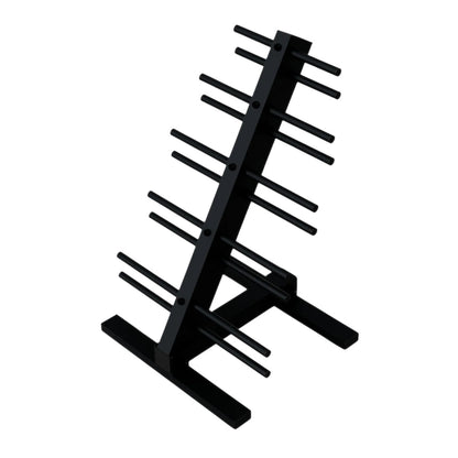 Troy Barbell VTX T-HDR Vinyl or Neoprene Compact Dumbbell Rack.