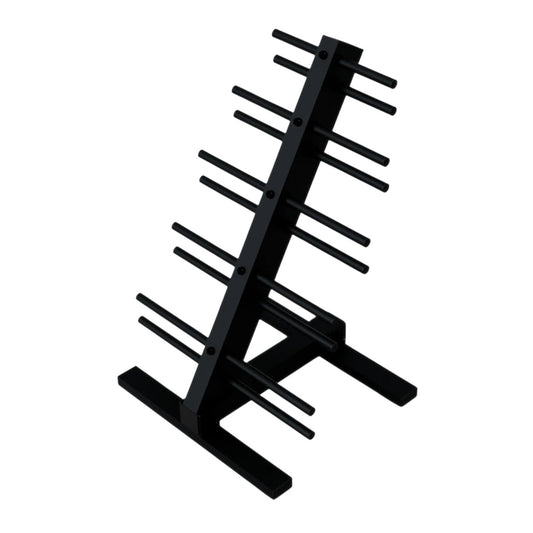 Troy Barbell VTX T-HDR Vinyl or Neoprene Compact Dumbbell Rack.