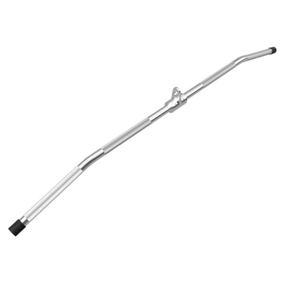 Troy Barbell TLB-48S High Quality Lat Bar angled view.