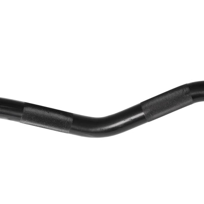 Troy Barbell TOZ-47 Black Olympic Curl Bar grip close-up.