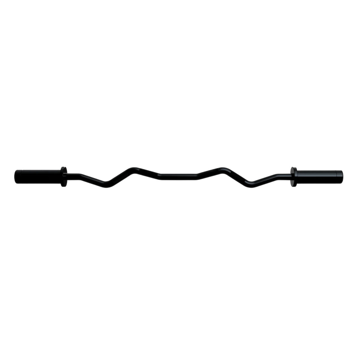 Troy Barbell TOZ-47 Black Olympic Curl Bar.