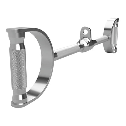 Troy Barbell TPLB-24S Straight Pro Style Lat Bar side view.