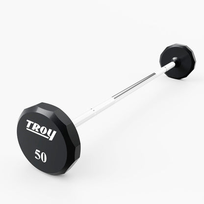 Troy Barbell TSB-050U 12 Sided Straight Urethane Barbell 50 lb.