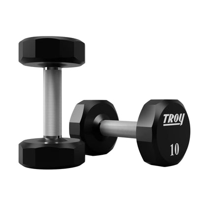 Troy Barbell TSD-010U Urethane Encased Dumbbells.