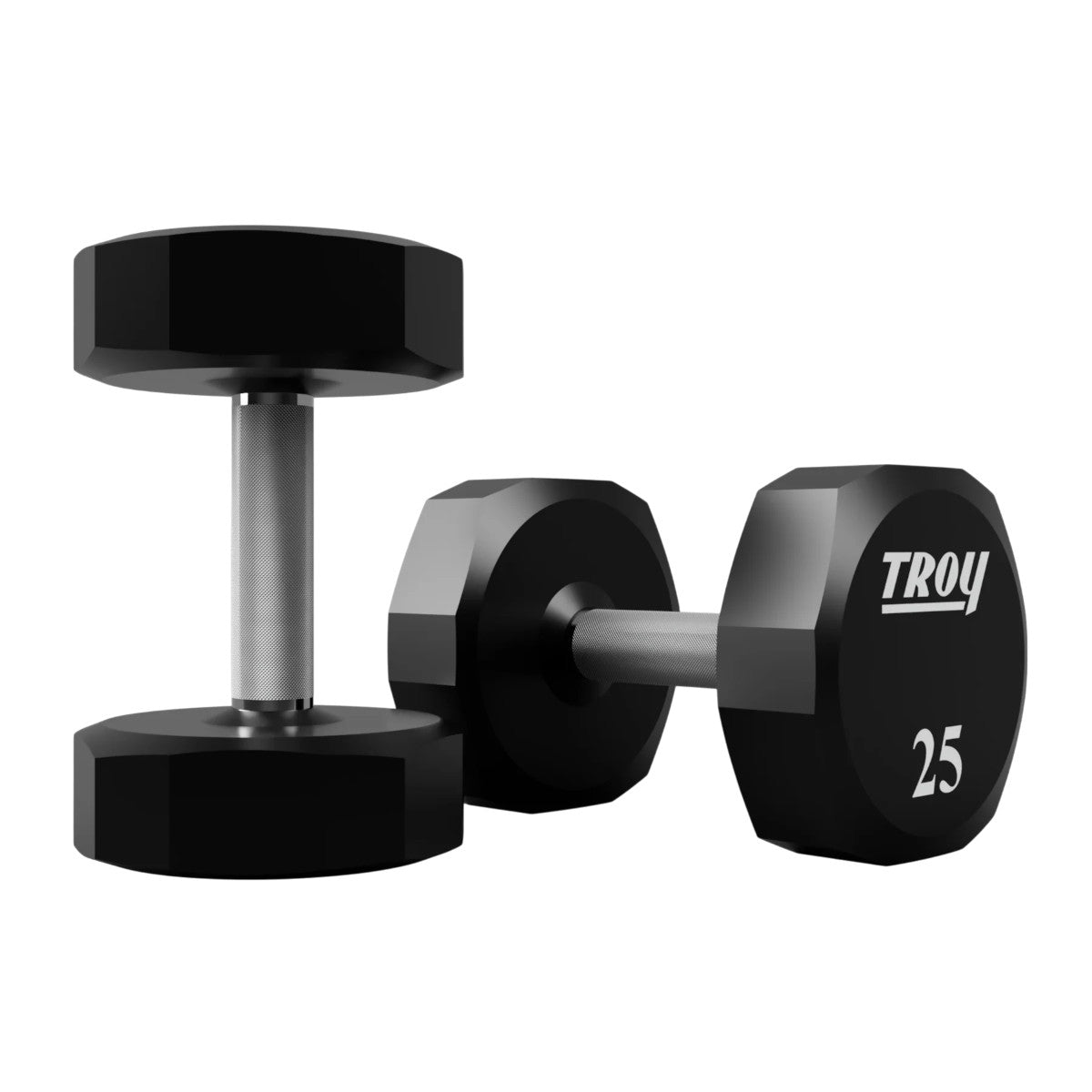 Troy Barbell TSD-025U Urethane Encased Dumbbells.