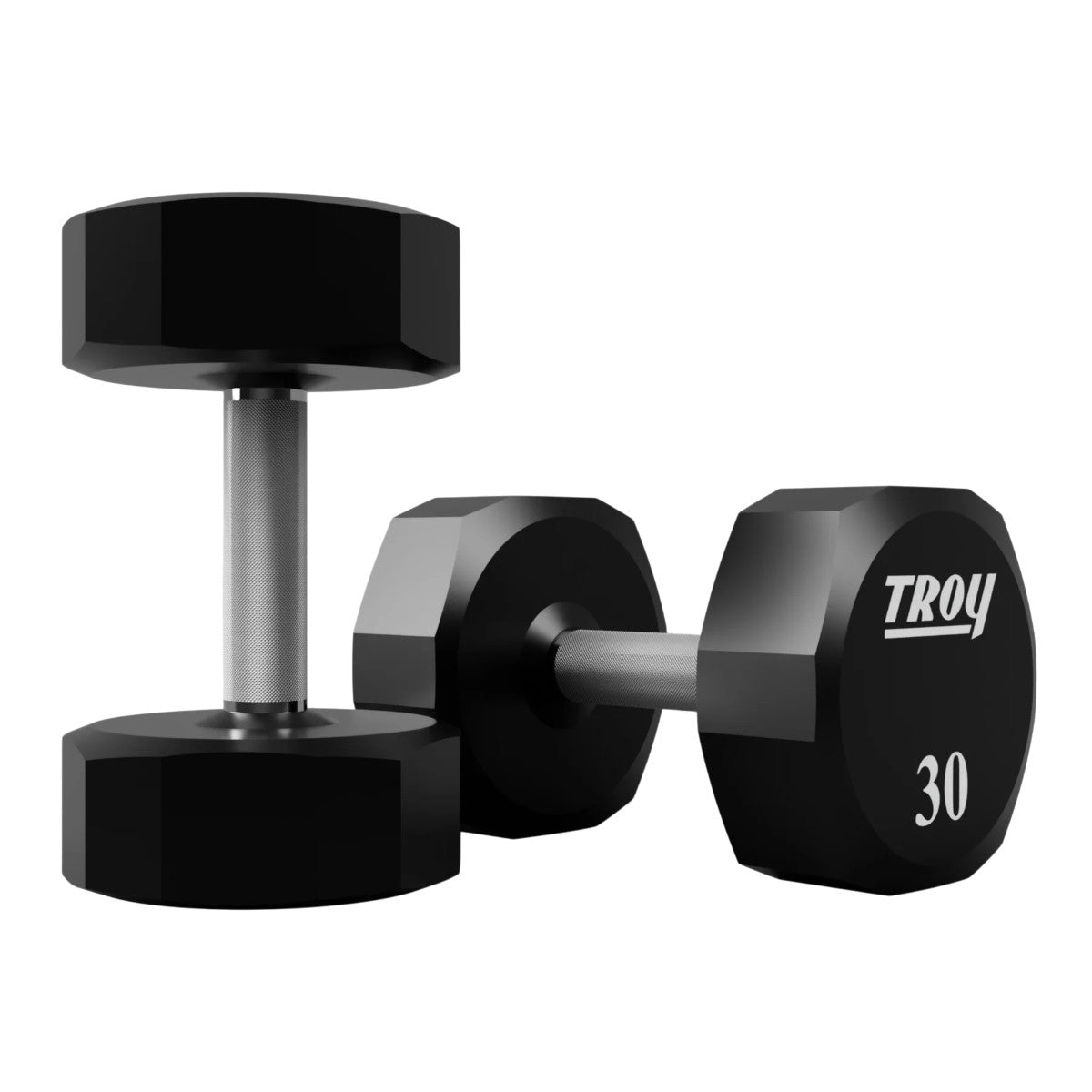 Troy Barbell TSD-030U Urethane Encased Dumbbells.