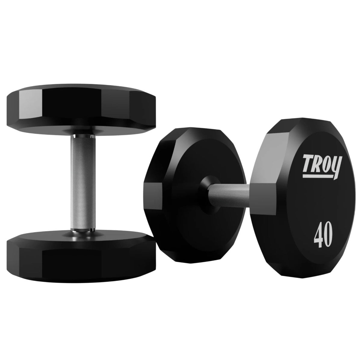 Troy Barbell TSD-040U Urethane Encased Dumbbells.