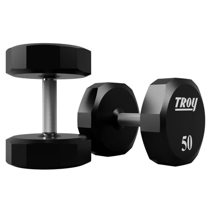 Troy Barbell TSD-050U Urethane Encased Dumbbells.