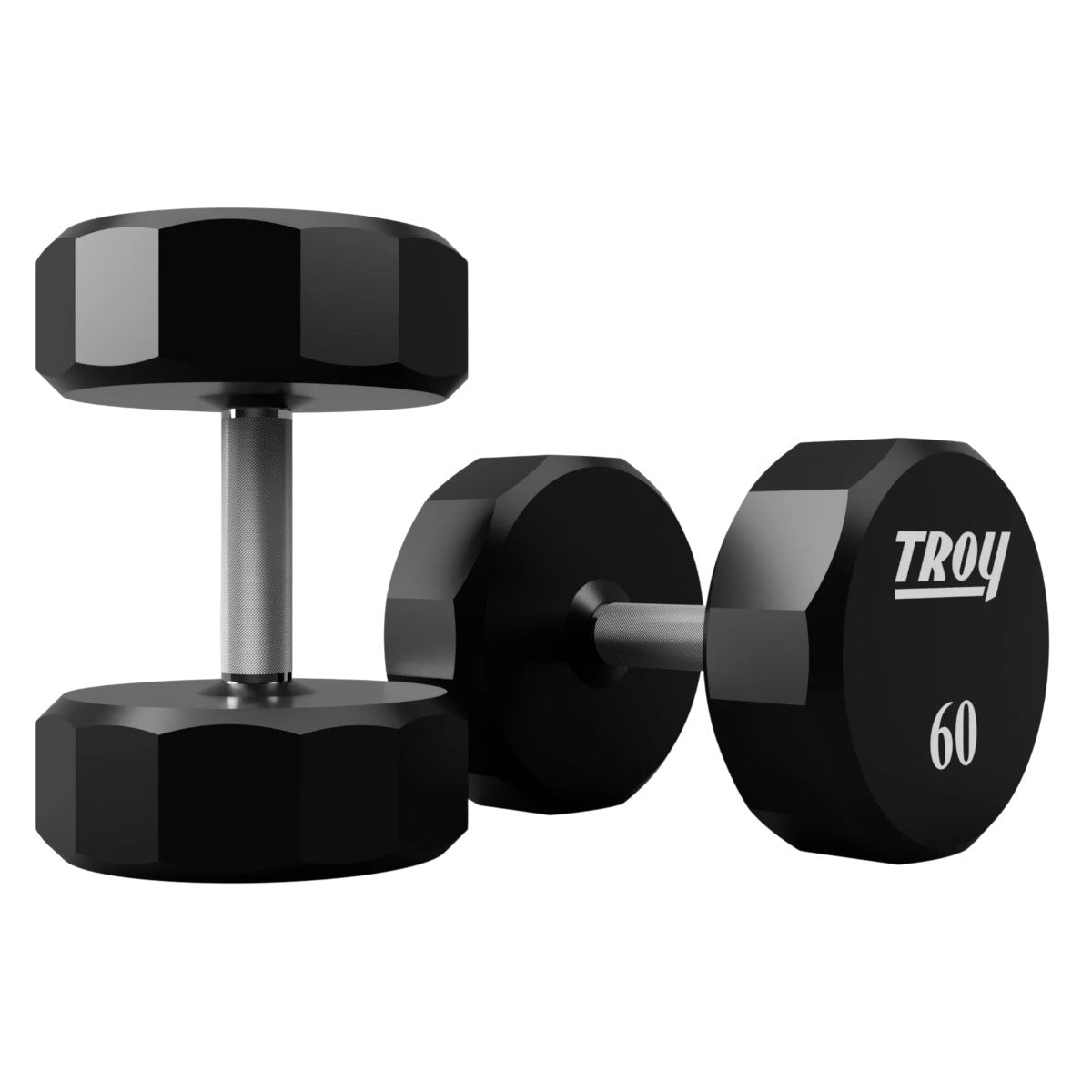 Troy Barbell TSD-060U Urethane Encased Dumbbells.