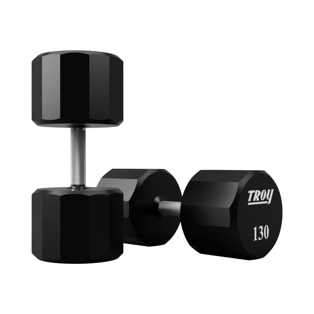 Troy Barbell TSD-130U Urethane Encased Dumbbells.