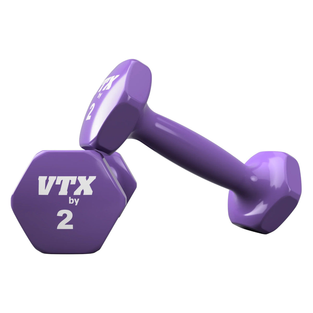 Troy Barbell VD-002 Vinyl 2 lb Dumbbell.