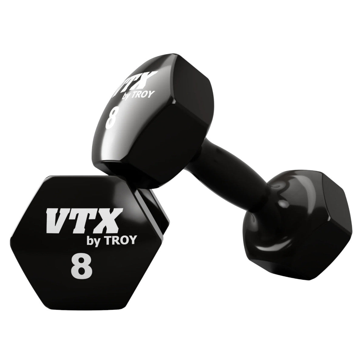 Troy Barbell VD-008 Vinyl 8 lb Dumbbell.