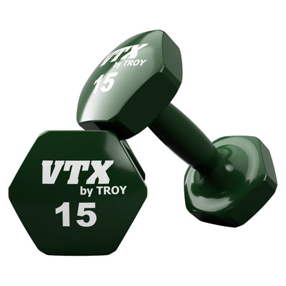 Troy Barbell VTX VD Premium Vinyl Dumbbells - (Sold in Pairs)