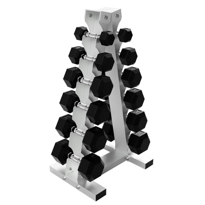 Troy Barbell USA Sports VERTPAC-HDR30 HD-R Rubber Hex Dumbbell Package.