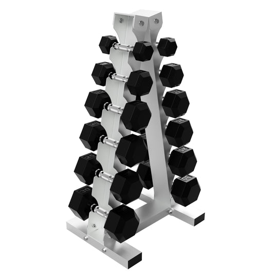 Troy Barbell USA Sports VERTPAC-HDR30 HD-R Rubber Hex Dumbbell Package.