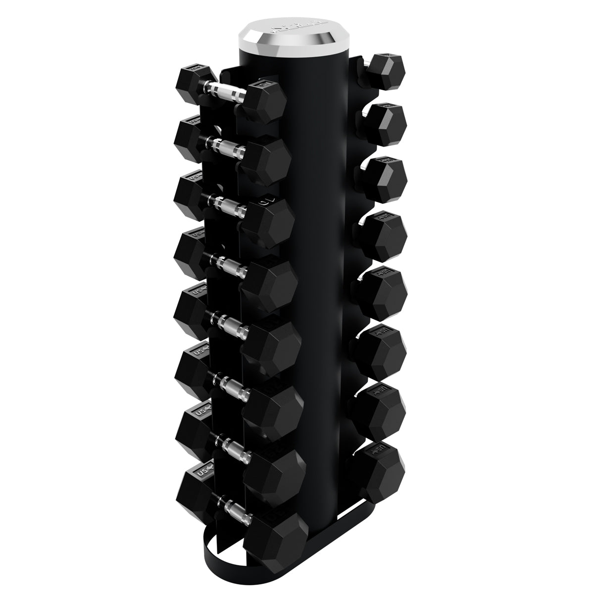 Troy Barbell USA Sports VERTPAC-HDR30G HD-R Rubber Hex Dumbbell Pac.
