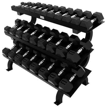 Troy Barbell USA Sports VERTPAC-HDR75 HD-R Rubber Encased Dumbbell Package.