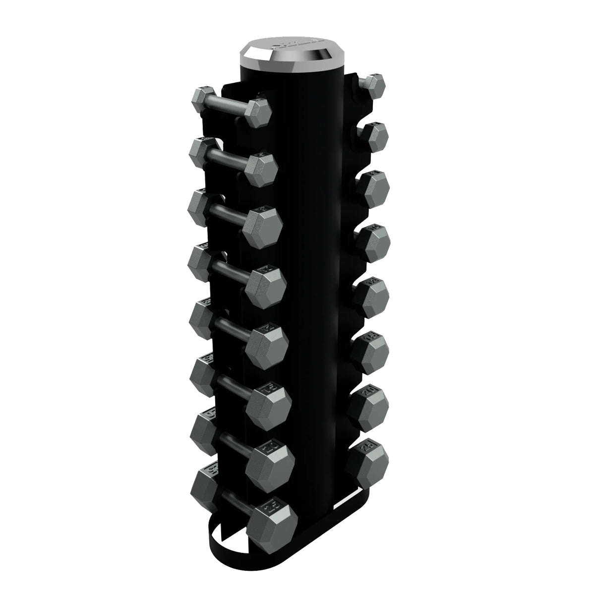 Troy Barbell USA Sports VERTPAC-IHD25 IHD Iron Hex Dumbbell Package.