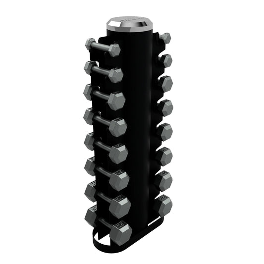 Troy Barbell USA Sports VERTPAC-IHD25 IHD Iron Hex Dumbbell Package.