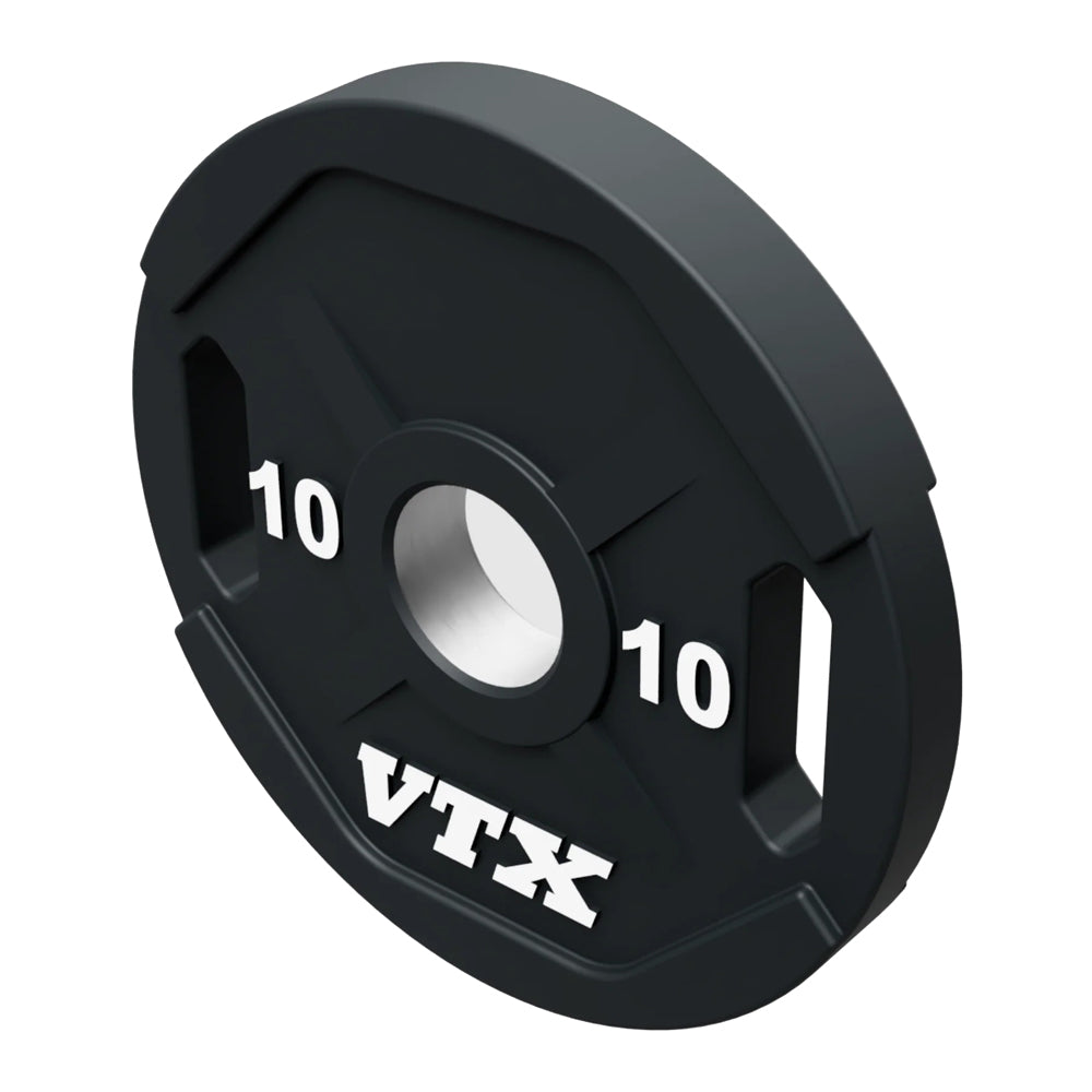 Troy VTX GO-VU Urethane Encased Olympic Grip Plate Sets