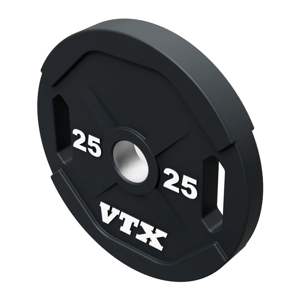 Troy VTX GO-VU Urethane Encased Olympic Grip Plate Sets